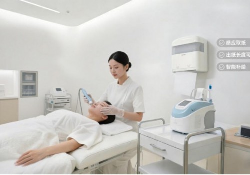 瑞沃智能感应分配器|让美业用纸,从消耗项升级为管理系统!